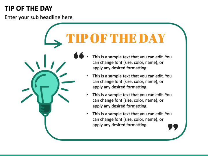 marketing tip of the day