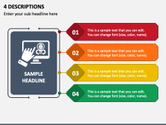 4 Descriptions PPT Slide 2