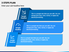 3 Steps Plan PPT Slide 2