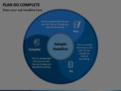 Plan Do Complete Animated Presentation - SketchBubble