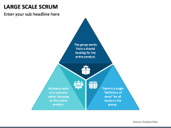 Large Scale SCRUM PowerPoint Template - PPT Slides