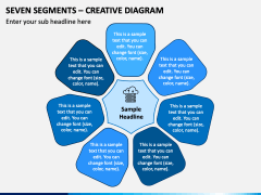 Seven Segments - Creative Diagram PPT Slide 2