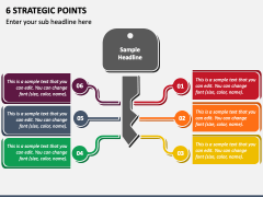 6 Strategic Points PPT Slide 2