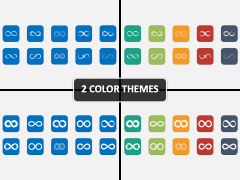 Infinity Icons PPT Cover Slide