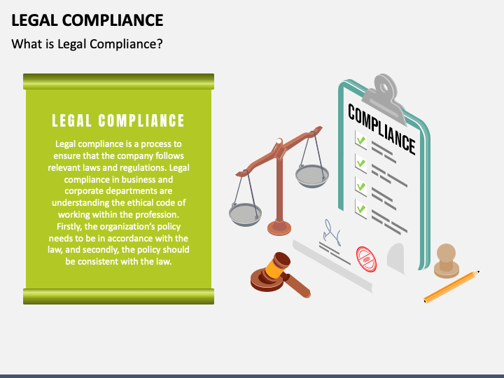 Legal Compliance PPT Slide 1