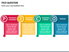 PICO Question PowerPoint Template - PPT Slides