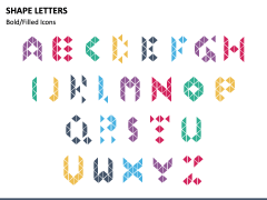 Shapes Letters PPT Slide 3
