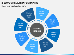 8 Ways Circular Infographic PPT Slide 2