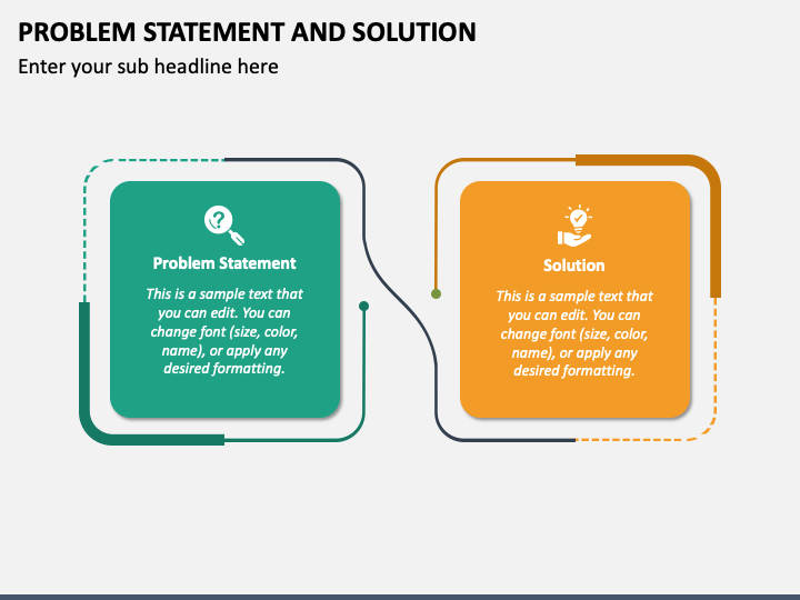 Problem Statement and Solution PPT Slide 1