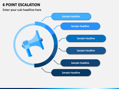 6 Point Escalation PPT Slide 1