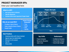 Project Manager KPIs PPT Slide 1
