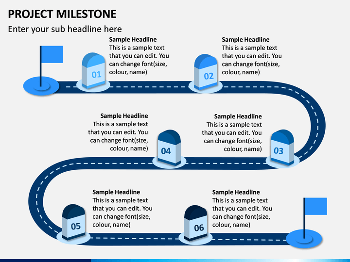 Project Milestone PowerPoint and Google Slides Template PPT Slides