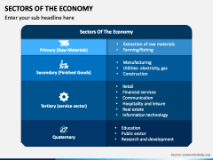 Sectors of the Economy PowerPoint Template - PPT Slides