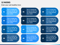 12 Nodes PPT Slide 1
