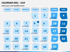 Calendar 2021 PPT Slide 7