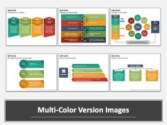 Data Silos PPT Multicolor Combined