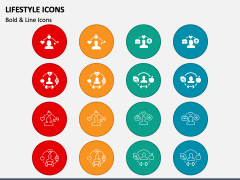 Lifestyle Icons PPT Slide 1