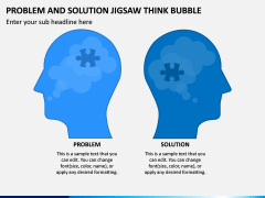 Problem and Solution Jigsaw PowerPoint and Google Slides Template - PPT ...