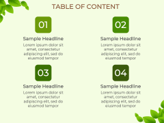 Free - Tree Leaves Theme for PowerPoint and Google Slides