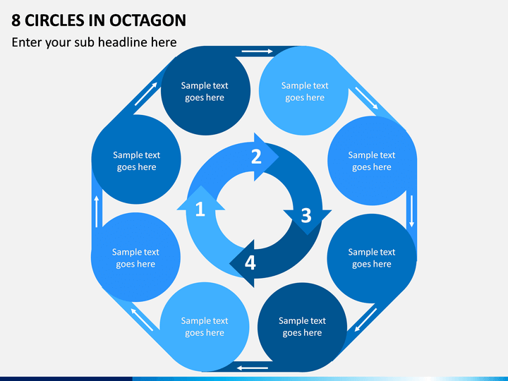 8 Circles In Octagon PPT Slide 1