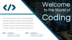 Coding Presentation Theme for PowerPoint and Google Slides - PPT Slides