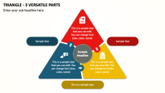 Triangle - 3 Versatile Parts PPT Slide 1
