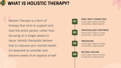 Holistic Therapy PPT Slide 2