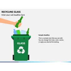 Recycling Glass PPT Slide 1