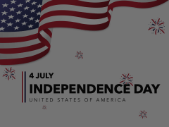 US Independence Day Animated Presentation - SketchBubble