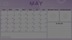 May Planner Animated Presentation - SketchBubble