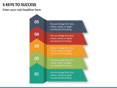 5 Keys to Success PPT Slide 2