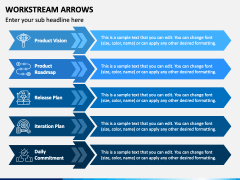 Workstream Arrows For Powerpoint And Google Slides - Ppt Slides