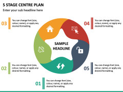 5 Stage Centre Plan PPT Slide 2