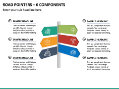 Road Pointers – 6 Components PPT Slide 2