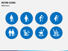 Retire Icons PPT Slide 2