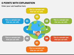 6 Points with Explanation PPT Slide 1