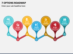 7 Options Roadmap PPT Slide 2