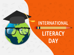 Free - International Literacy Day PowerPoint Template and Google Slides ...