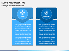 Scope and Objective PowerPoint Template - PPT Slides