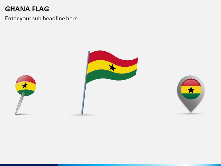 Ghana Flag PPT Slide 1