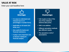 Value at Risk PowerPoint and Google Slides Template - PPT Slides