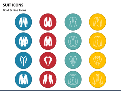 Suit Icons PPT Slide 1