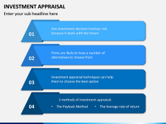 Investment Appraisal PPT Slide 5