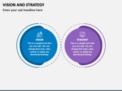 Animated Vision and Strategy PPT Slide 3
