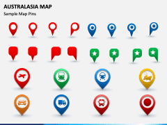Australasia Map PPT Slide 4