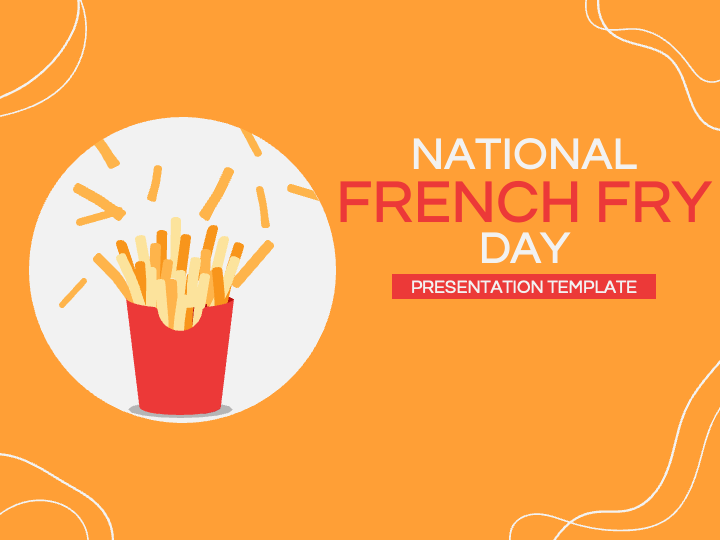 National French Fry Day PPT Slide 1