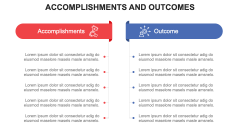 Accomplishments and Outcomes PPT Slide 5