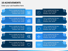 10 Achievements PPT Slide 1