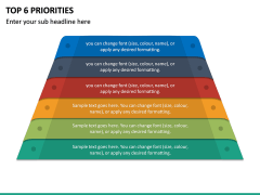 Top 6 Priorities PPT Slide 2