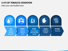 5 A's of Tobacco Cessation PowerPoint and Google Slides Template - PPT ...